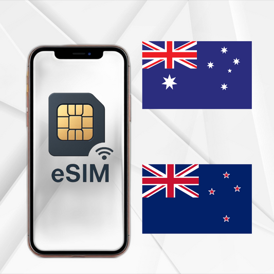 澳洲、紐西蘭 eSIM